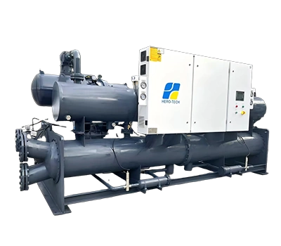 مبرد بضاغط حلزوني مع مبخر مغمور