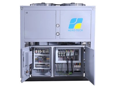 مبرد بالهواء مع ضاغط لولبي