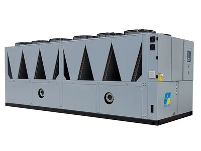 مبرد بالهواء مع ضاغط لولبي