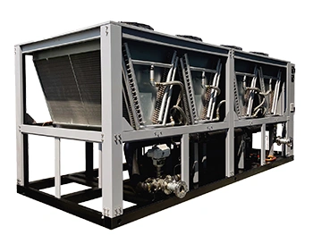 مبرد مع ضاغط لولبي بنظام التبريد الحر