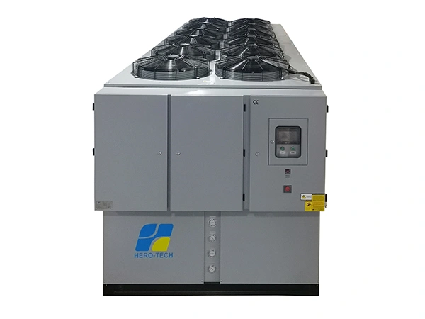 مبرد منخفض الحرارة مُبرَّد بالهواء (مع ضاغط لولبي شبه مغلق)