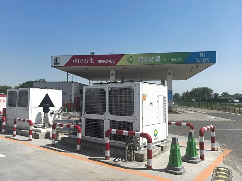 معدات وأنظمة التبريد الصناعية لـ إنتاج الغاز الهيدروجيني